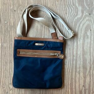 Michael Kors Crossbody Blue/Tan
